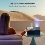 Yaber K2s Φορητός Projector Full HD με WiFi 6, NFC Screencast, Ήχο JBL & Alexa - Image 3