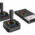 My Arcade GAMESTATION PRO ATARI, Wireless Joysticks, RGB LED Lights, With 200+ Games