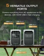 EcoFlow PS DELTA 3 Classic Portable Power Station 1024Wh 1800W PV500W - Image 4