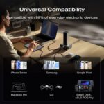 EcoFlow Charge Powerbank RAPID Pro 27650mAh 300W + 140W Built-in Cable Black - Image 7