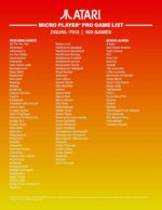 My Arcade MICRO PLAYER PRO ATARI (100 GAMES IN 1) - Image 7