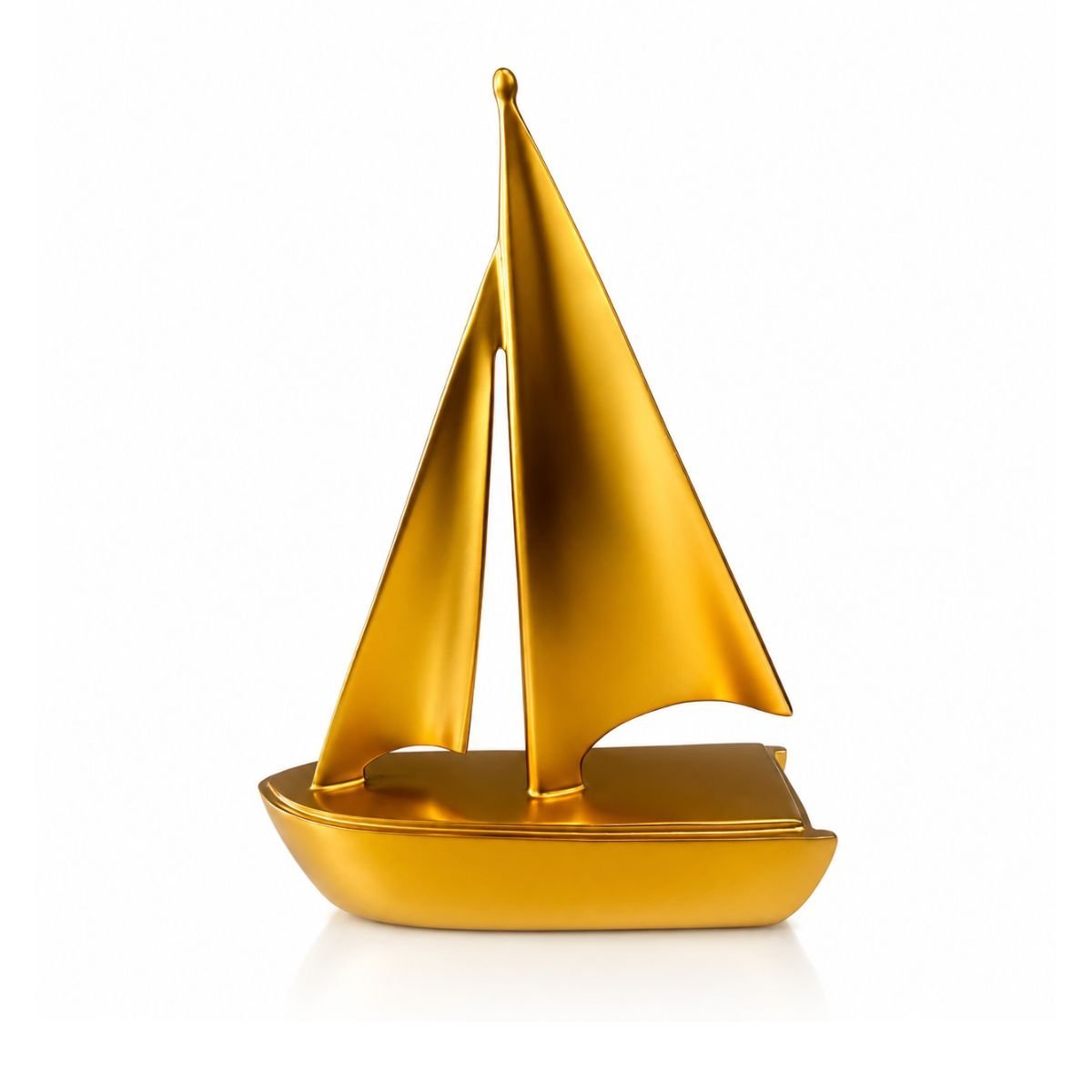 decoration-statue-ship-18x25hcm-82471-6 Διακοσμητικό Καράβι 25cm με Μοντέρνο Ναυτικό Σχεδιασμό Χρυσό - Image 1