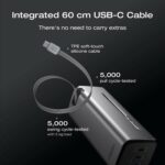 EcoFlow Charge Powerbank RAPID Pro 20000mAh 230W + 100W Built-in Cable Black - Image 7