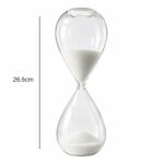 Γυάλινη Κλεψύδρα με Λευκή Άμμο 26.5cm Διακοσμητικό Χρονόμετρο 25-30 Λεπτών - Image 4
