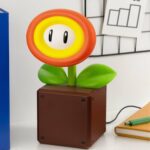 Paladone Super Mario Fire Flower LED Φωτιστικό 25cm με 3 Επίπεδα Φωτεινότητας & USB
