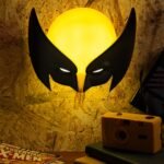 PALADONE Marvel Wolverine Light Μάσκα Φωτιστικό LED Επιτραπέζιο ή Επιτοίχιο Διακοσμητικό - Image 4