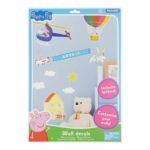 Paladone Peppa Pig Αυτοκόλλητα Τοίχου 4 Φύλλων με Γράμματα Αλφαβήτου PP12786PP - Image 3