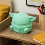 PALADONE Star Wars The Mandalorian Επαναφορτιζόμενο Squishy Φωτιστικό LED Σιλικόνης Grogu - Image 2