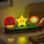 Paladone Super Mario Icons Light Φωτιστικό 30cm με Super Mushroom, Super Star & Fire Flower PP13742NN - Image 2