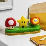 Paladone Super Mario Icons Light Φωτιστικό 30cm με Super Mushroom, Super Star & Fire Flower PP13742NN