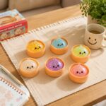 Squishy Glitter Dumpling Mini Surprise 5x3cm Αντιστρές Παιχνίδι Έκπληξη σε Κουτάκι 1 Τεμάχιο 3+ Ετών σε Διάφορα Χρώματα - Image 3