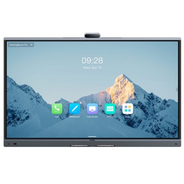 Yealink MeetingBoard Pro 65″ for Teams/BYOD 4K Interactive Display | AI Triple-Eye Camera 50MP | AI Enhanced Audio MB65Pro-A02